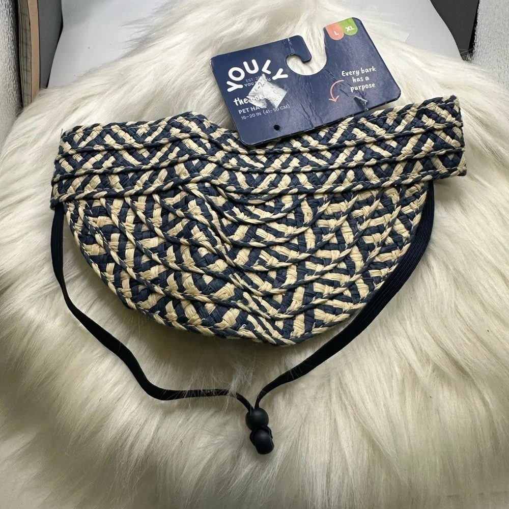 🩷5/$10 YOUly Woven Pet Hat